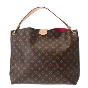 Louis Vuitton Monogram Graceful Pivoine Canvas Shoulder Bag